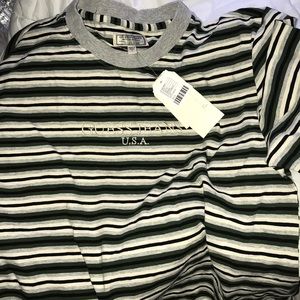 guess striped shirt urban outfitters